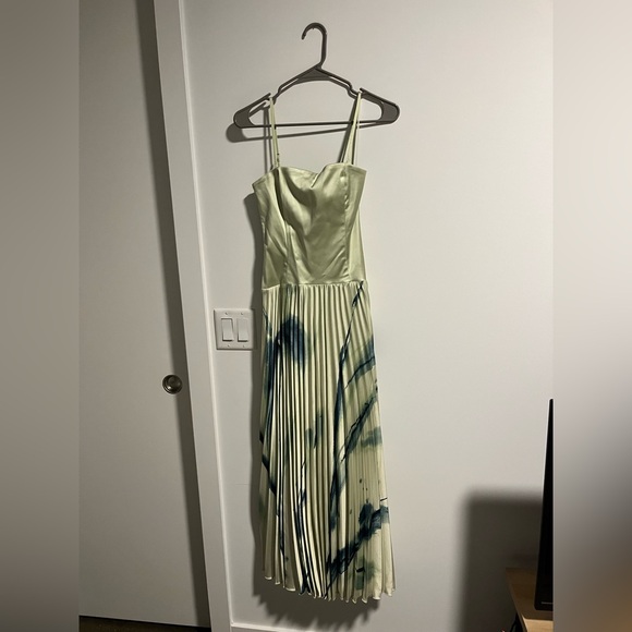 Abercrombie & Fitch Strapless Light Green Dress - Picture 2 of 3
